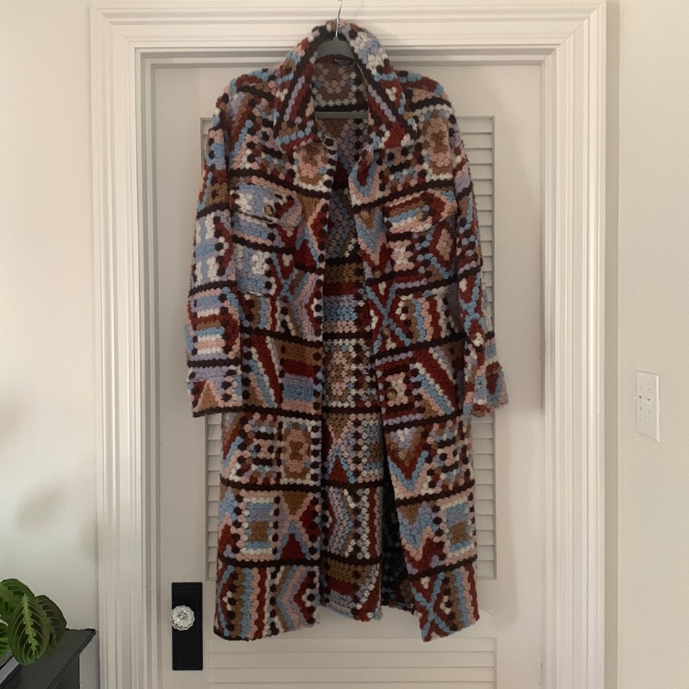 Nasty Gal Knitted Coat